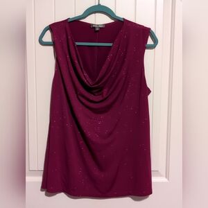 Roz & Ali Deep Magenta Blouse